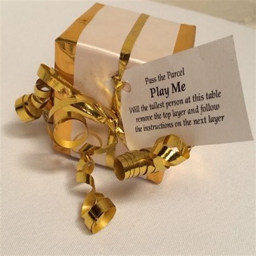 wedding pass the parcel