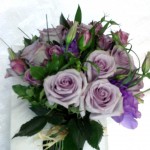 purple & lilac posy bouquet (49)